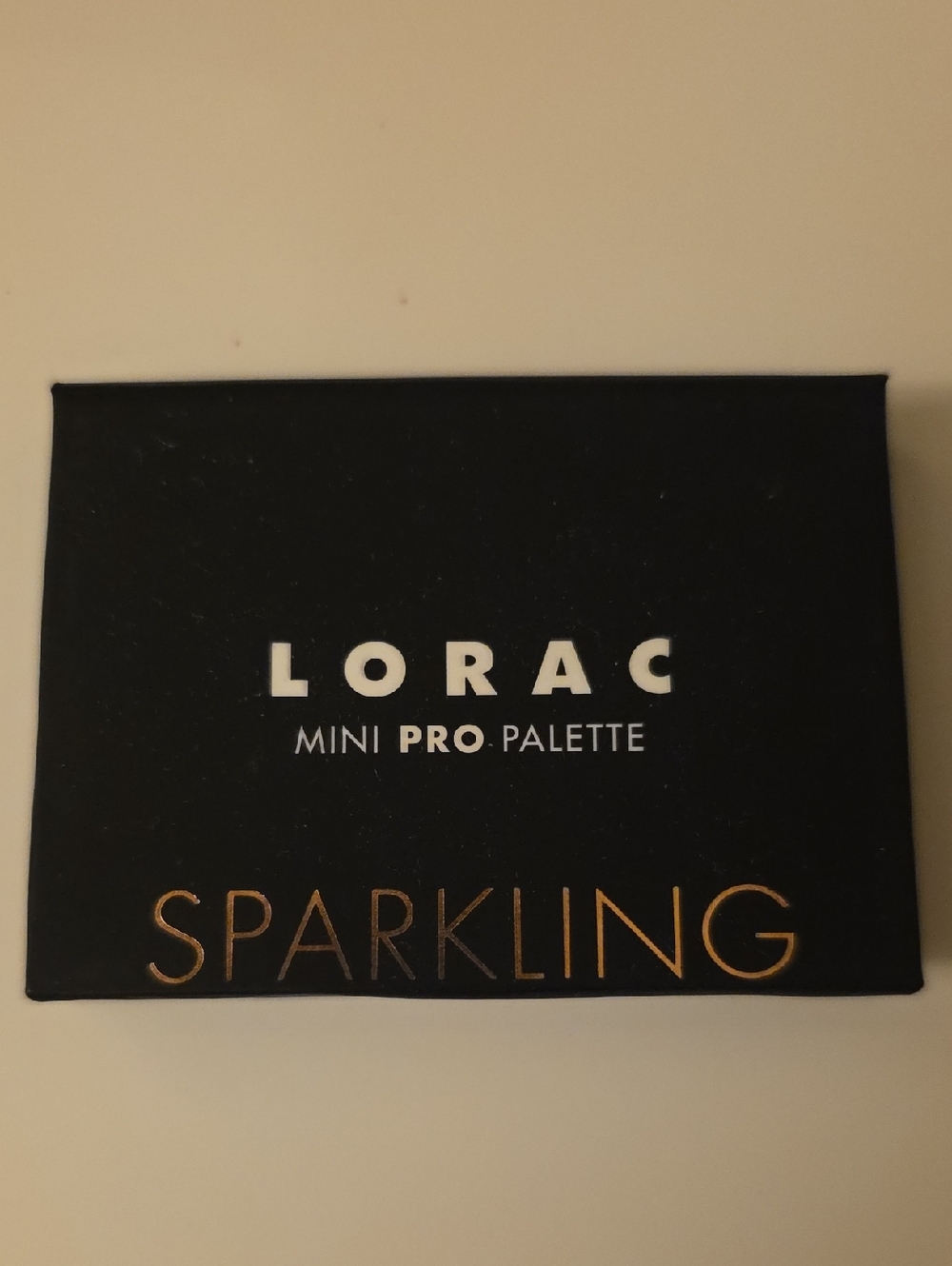 LORAC Mini Pro Palette - Black & Gold Lettering